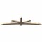 Ekena Millwork Alberta Smooth Timber Gable Bracket, Douglas Fir, 108"W x 27"H x 3 1/2"D x 3 1/2"F, 6/12 Pitch GBW108X27X0404ALB00SDF - alternate 3